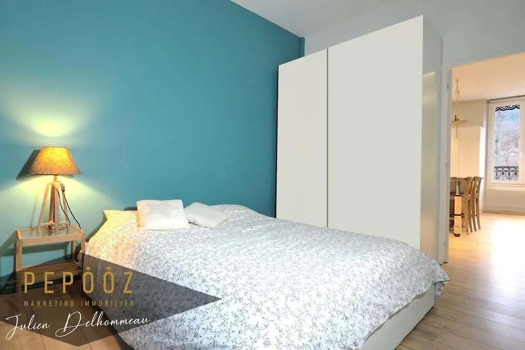 Appartement Cosy Avec Vue Imprenable Sur Le Parc D'Uriage Saint-Martin-d'Uriage